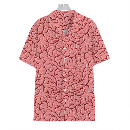 Human Brain Print Hawaiian Shirt