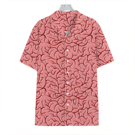 Human Brain Print Hawaiian Shirt