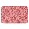 Human Brain Print Indoor Door Mat