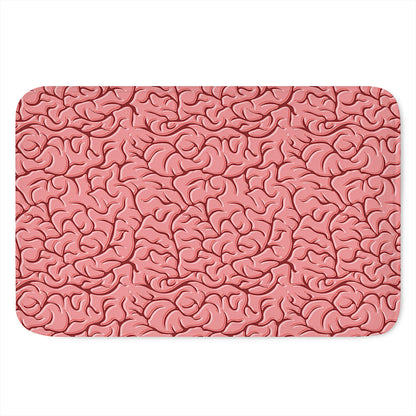 Human Brain Print Indoor Door Mat