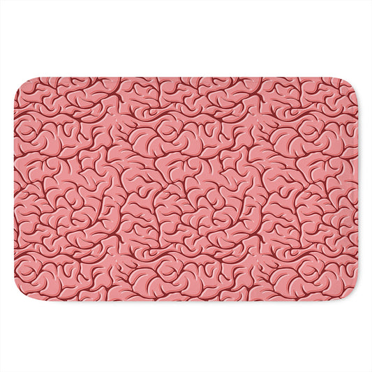 Human Brain Print Indoor Door Mat