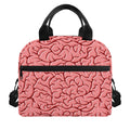 Human Brain Print Insulated Lunch Bag