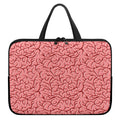 Human Brain Print Laptop Sleeve With Handle