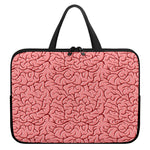 Human Brain Print Laptop Sleeve With Handle