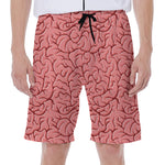 Human Brain Print Men's Beach Shorts