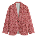 Human Brain Print Men's Blazer