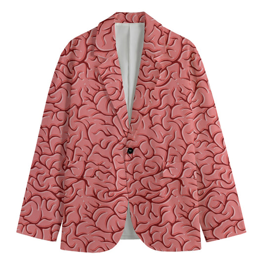 Human Brain Print Men's Blazer
