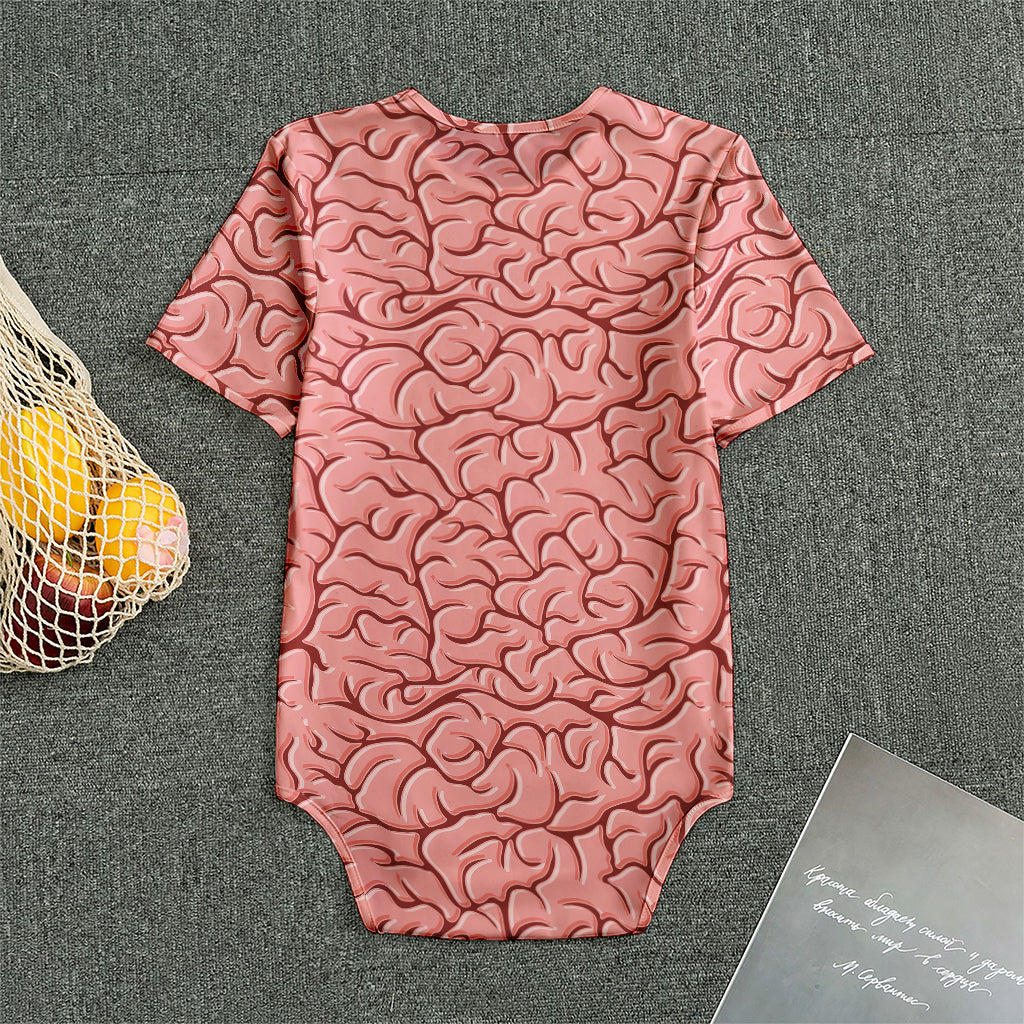Human Brain Print Men's Bodysuit