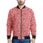 Human Brain Print Men's Bomber Jacket