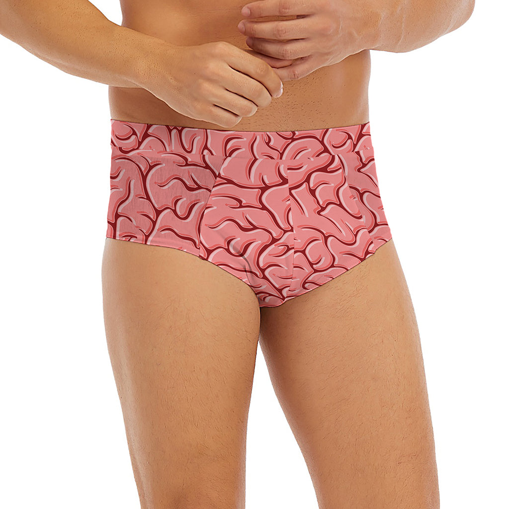 Human Brain Print Men's Briefs