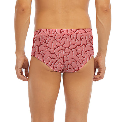 Human Brain Print Men's Briefs