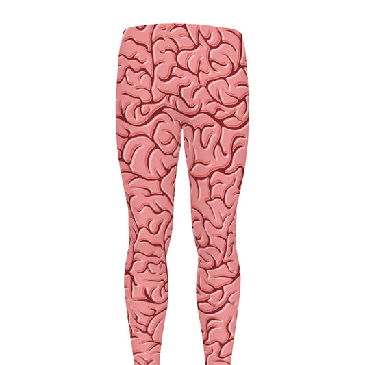 Human Brain Print Men's leggings