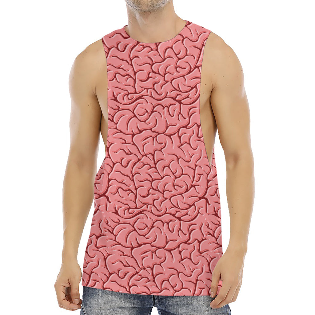 Human Brain Print Men's Muscle Tank Top