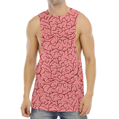 Human Brain Print Men's Muscle Tank Top