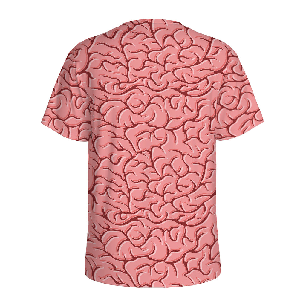 Human Brain Print Men's Sports T-Shirt