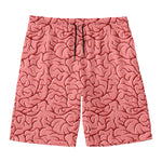 Human Brain Print Men's Swim Trunks
