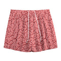 Human Brain Print Mesh Shorts
