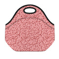 Human Brain Print Neoprene Lunch Bag