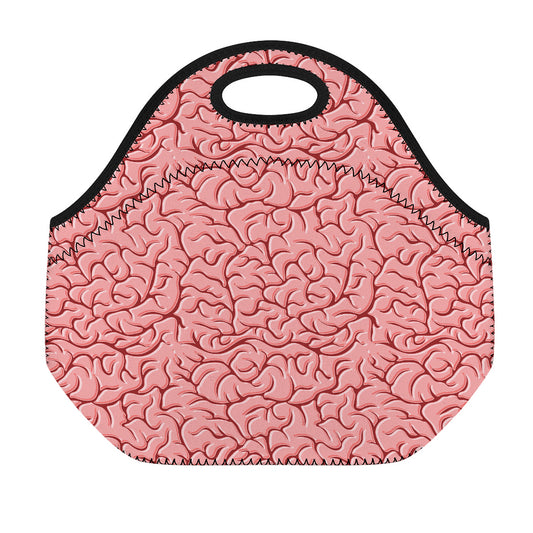 Human Brain Print Neoprene Lunch Bag
