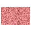 Human Brain Print Polyester Doormat