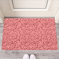 Human Brain Print Rubber Doormat