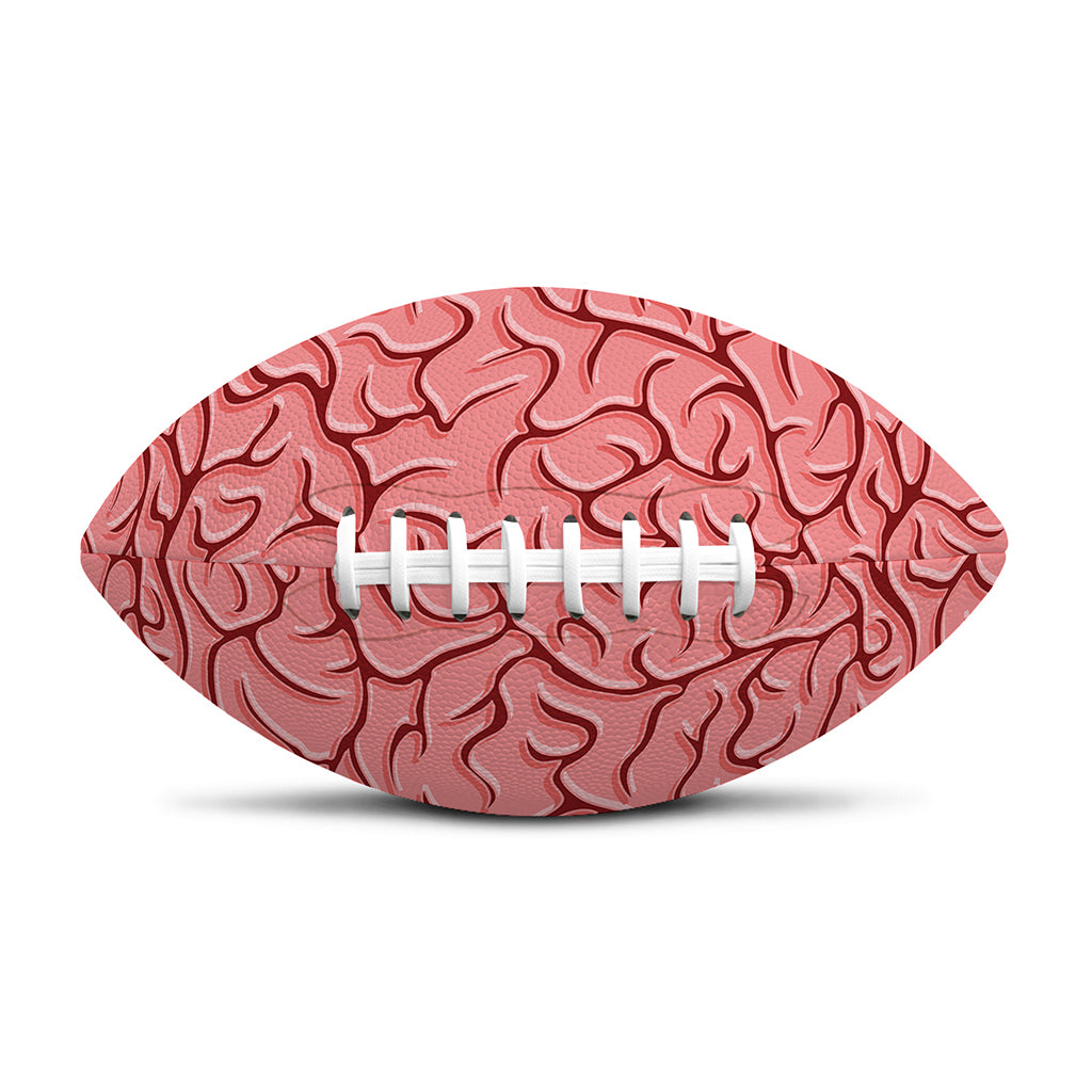 Human Brain Print Rugby Ball