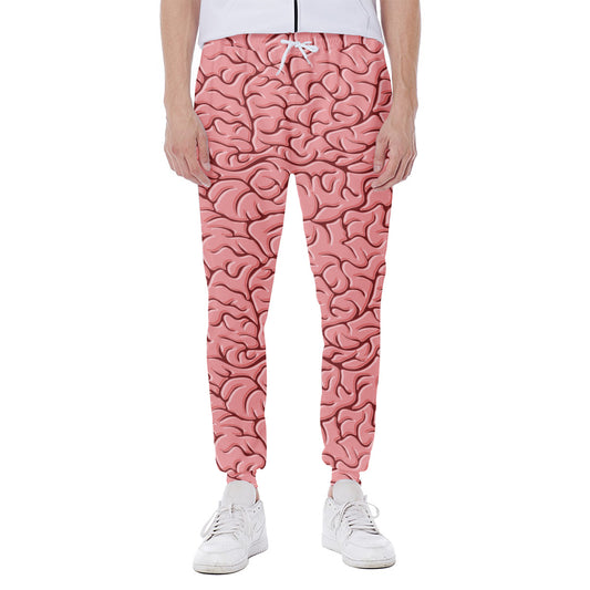Human Brain Print Scuba Joggers
