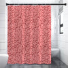 Human Brain Print Shower Curtain