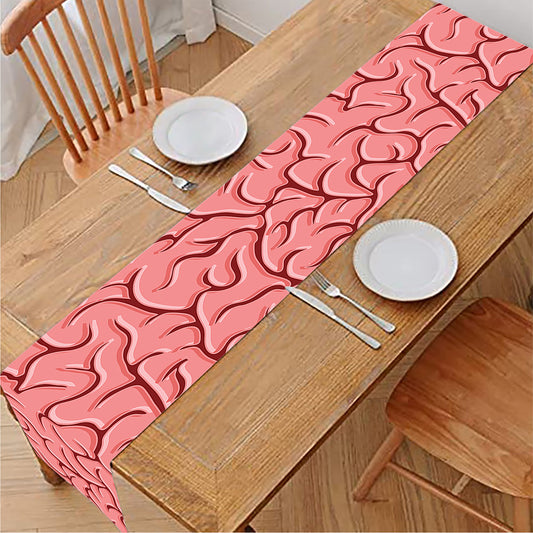 Human Brain Print Table Runner