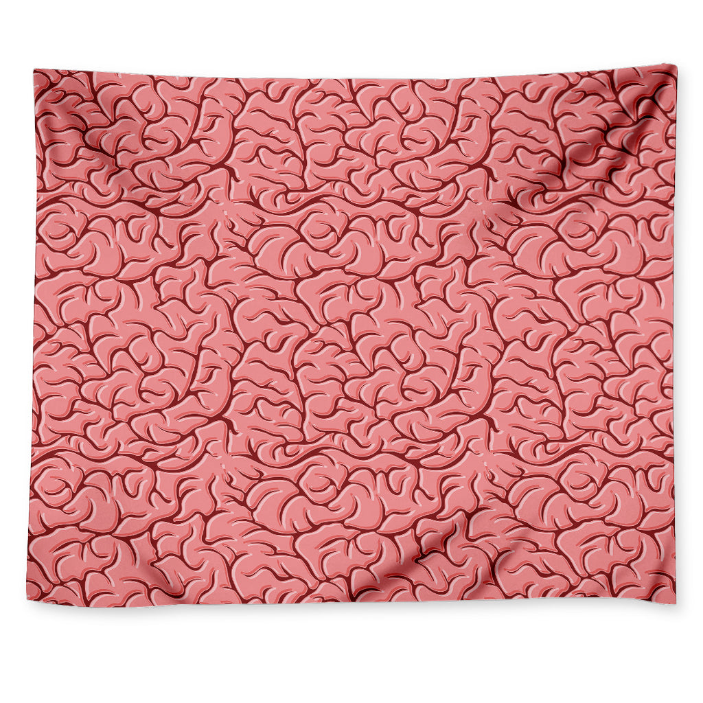Human Brain Print Tapestry