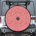 Human Brain Print Tire Cover With Camera Hole
