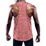Human Brain Print Training Tank Top
