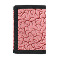 Human Brain Print Trifold Wallet
