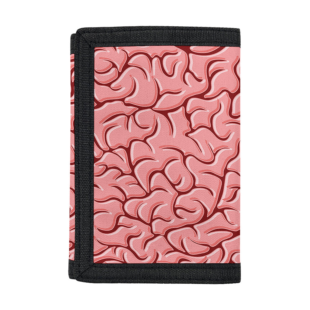 Human Brain Print Trifold Wallet