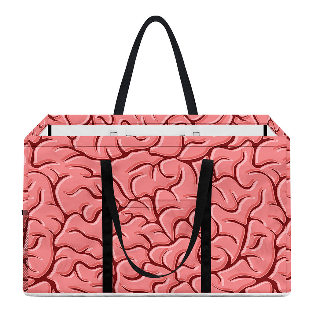 Human Brain Print Utility Tote Bag