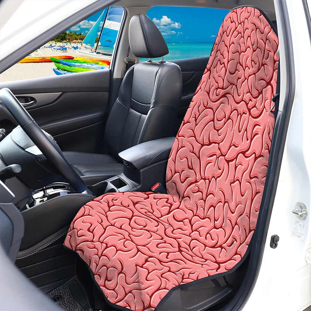 Human Brain Print Waterproof Car Seat Cover
