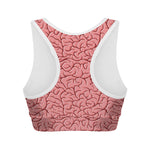 Human Brain Print Women's Sports Bra