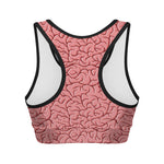Human Brain Print Women's Sports Bra