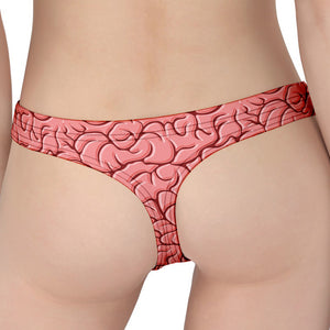 Human Brain Print Women's Thong