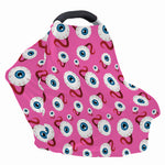 Human Eyeball Pattern Print Baby Seat Cover