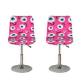 Human Eyeball Pattern Print Bar Stool Covers