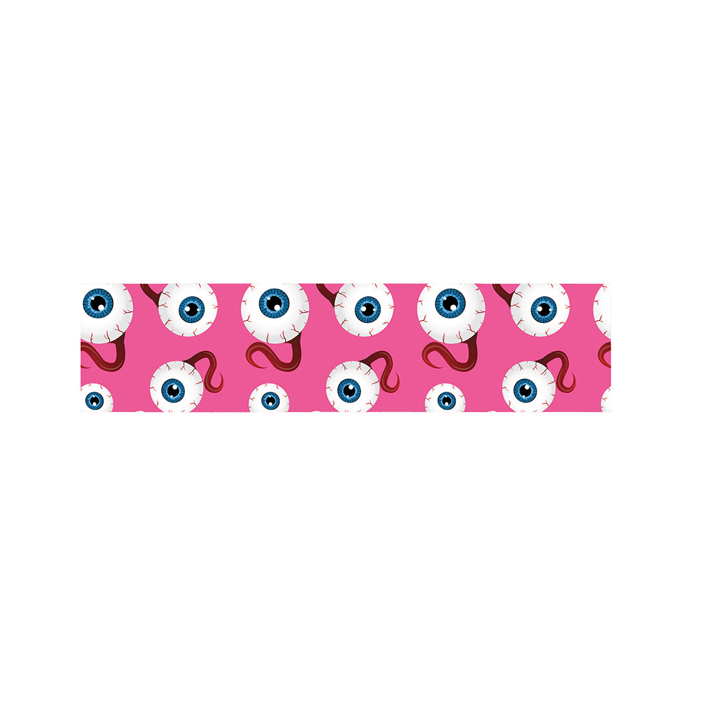 Human Eyeball Pattern Print Bed Runner