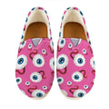 Human Eyeball Pattern Print Casual Shoes