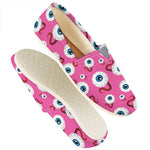 Human Eyeball Pattern Print Casual Shoes