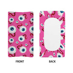 Human Eyeball Pattern Print Changing Pad Cover