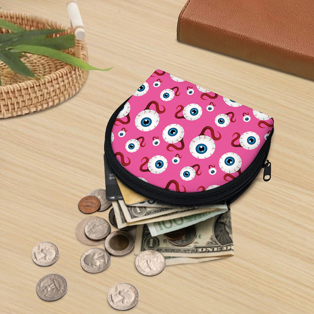 Human Eyeball Pattern Print Coin Purse