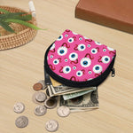 Human Eyeball Pattern Print Coin Purse