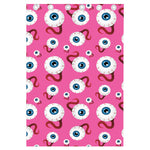 Human Eyeball Pattern Print Curtain