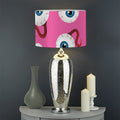 Human Eyeball Pattern Print Drum Lamp Shade