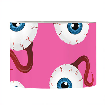 Human Eyeball Pattern Print Drum Lamp Shade